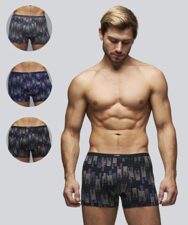 Трусы мужские боксеры Rogers 80454 хлопок, эластан размеры M, L, XL, 2XL