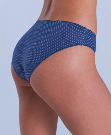 Трусы женские слипы (Оверлок по краям) Cherry Girl 61236 (без вешалок) хлопок, эластан размеры S, M, L, XL