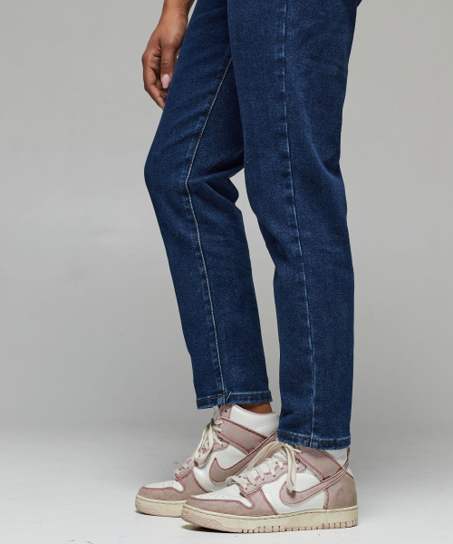 Джинсы женские Vanessa 23083-B бананы синий размеры 25, 26, 27, 28, 29, 30, 31, 32, 33, 34, 36, 38