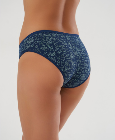 Трусы женские слипы Cherry Girl 6795 хлопок, эластан размеры S, M, L, XL