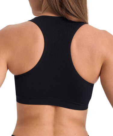 Топ женский бесшовный Vanessa GT004 полиамид, эластан черный размер S, M, L