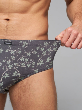 Трусы мужские слипы Rogers 85001 модал, эластан размеры 3XL, 4XL, 5XL