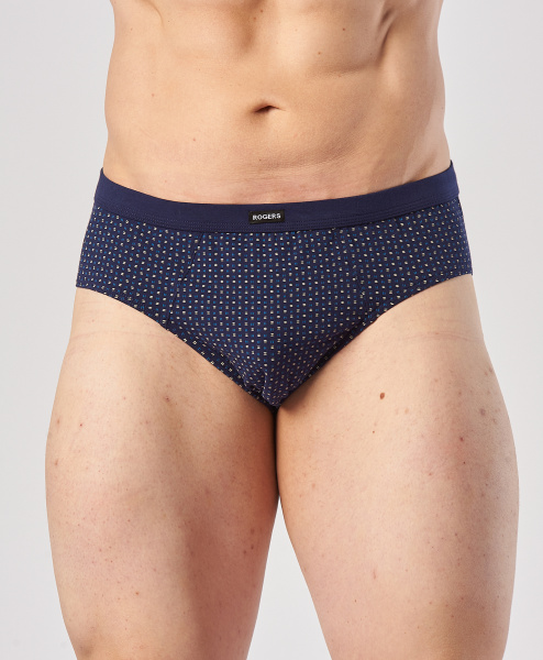Трусы мужские слипы Rogers 8811 хлопок, эластан размеры 3XL, 4XL, 5XL
