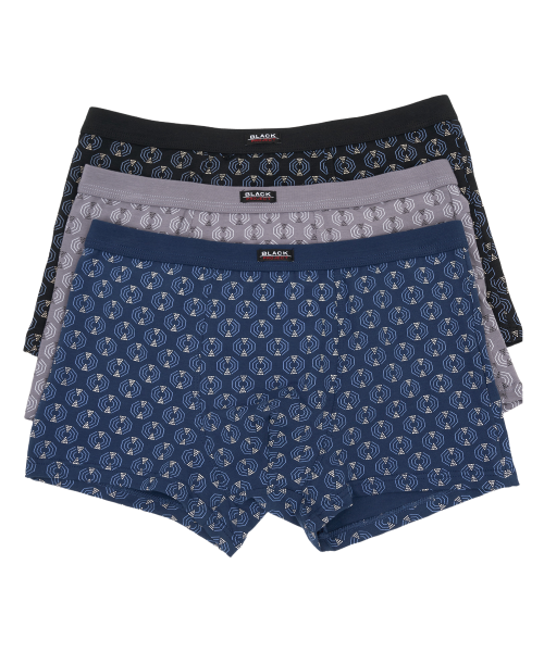 Трусы мужские боксеры Black Project 70479 (без вешалок) хлопок, эластан размеры L, XL, 2XL, 3XL