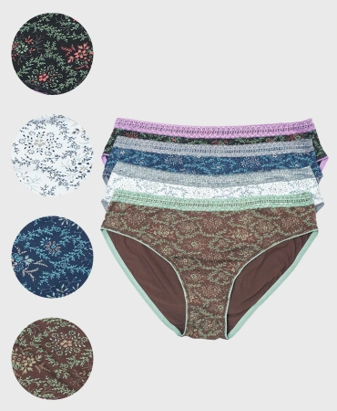 Трусы женские слипы Vanessa for me M6804-01 модал, эластан размеры 2XL, 3XL, 4XL