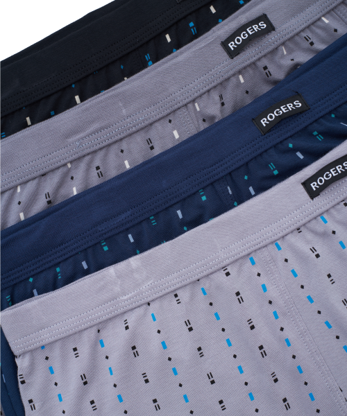 Трусы мужские боксеры Rogers 8650 модал, эластан размеры 3XL, 4XL, 5XL