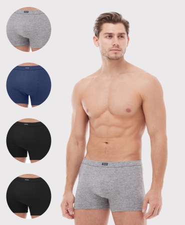 Трусы мужские боксеры Rogers 80444 хлопок, эластан размеры M, L, XL, 2XL