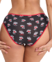 Трусы женские слипы Cherry Girl 61523 хлопок, эластан новогодний принт размеры S, M, L, XL